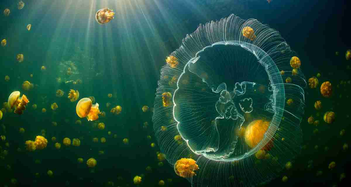水母 深海 神秘 海底生物