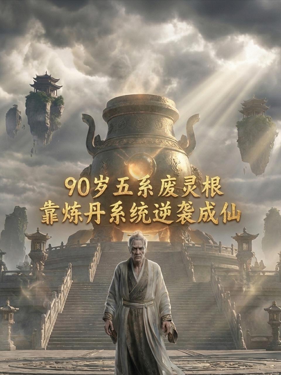 90岁五系废灵根靠炼丹系统逆袭成仙