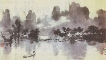 【名称】徐悲鸿漓江春雨图 【类别】中国名画,国画 【年代】现代