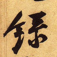 录字