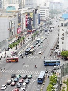 改造后的淮海路