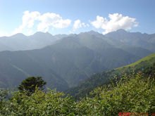 横断山分支四姑娘山