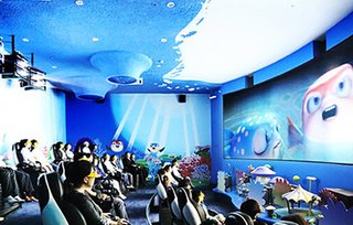 儿童票1张,包含:4D高科技体验馆+XD体验馆+水