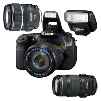 佳能(Canon) EOS 60D 单反套机(EF-S 17-85m