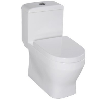 惠达脲醛树脂盖板 3\/4升超节水座便器 HDC61