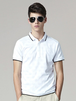 GXG13Q2短袖poloT恤22224143,白色,S - POL