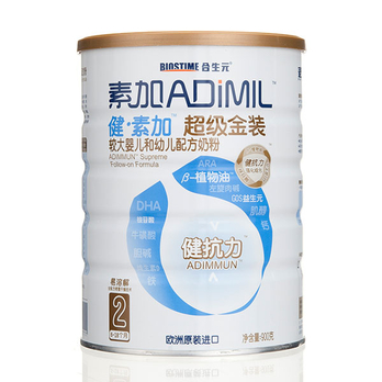 BiosTime法国合生元健素加超级金装2段较大婴