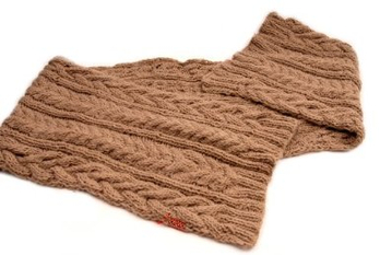 PUSK 普思卡 手工针织围巾 - 围巾\/丝巾\/服装配