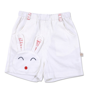 拉贝熊 男童女童婴儿童装 夏装新款<em>贝尔短裤</em> 4