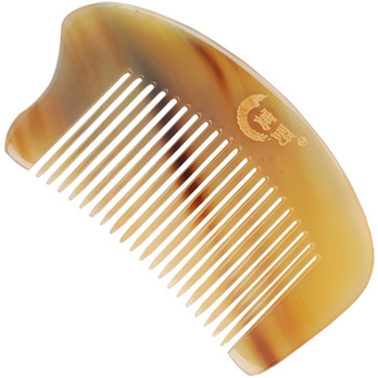 塞野口袋梳子 天然牦牛角梳WJ-1055秋冬必备