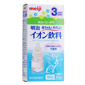 日本明治Meiji婴儿电解水(感冒发烧出汗必备-3