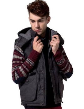 agic power 麦奇宝路 <em>秋冬</em>保暖男士<em>棉马甲男</em>英