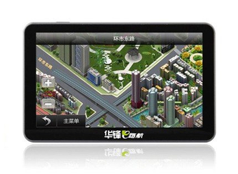 华锋E路航gps 导航 V700 配X7电子狗一体机 7