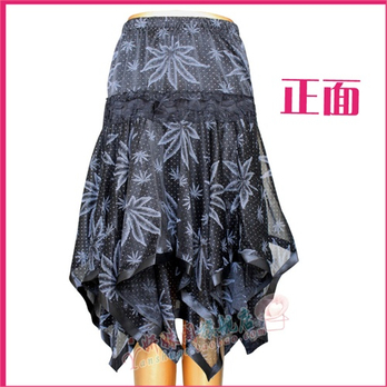 特价清仓 新款夏装妈妈裙子 女装半身裙 大下摆