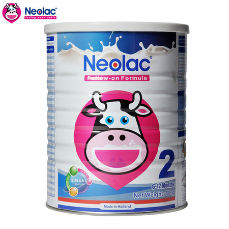 牛奶客婴幼儿配方奶粉2段800g(荷兰原罐进口)