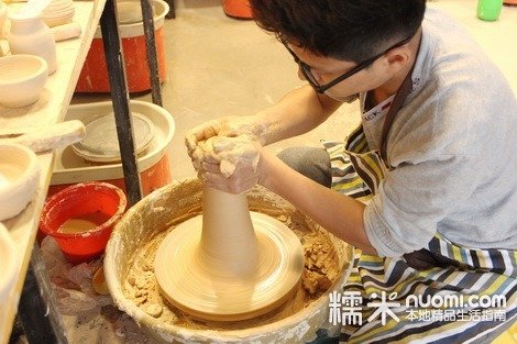 机器拉胚\/手工泥塑2选1!陶泥不限,DIY后立等可