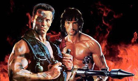 银幕硬汉施瓦辛格与史泰龙,下一代各个颜值出众,唯独一人煞风景