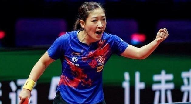 同样是回应被刘诗雯0-11,丁宁十分尴尬,陈梦大