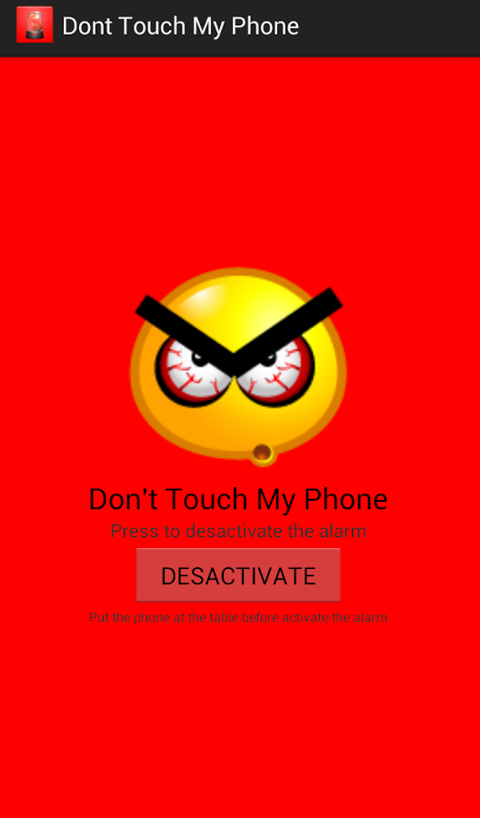 don"t touch my phone