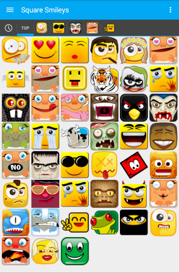 Square Smileys: squared emoji截图3