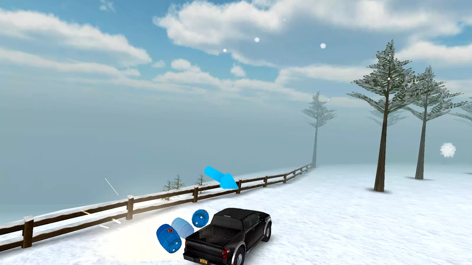 4x4 Off-Road Winter Game截图5