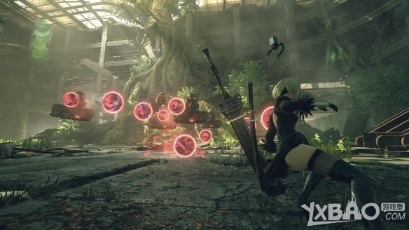 《尼尔:机械纪元》小地图显示道具和慢速世界