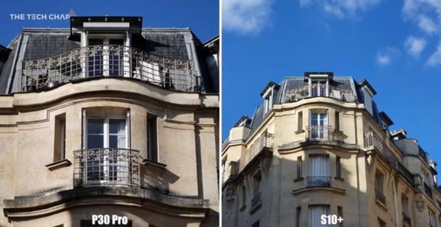 法国小伙用华为P30pro和三星S10+对比拍照,到