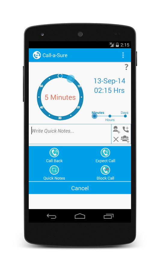Call-a-Sure: Call Reminders截图3