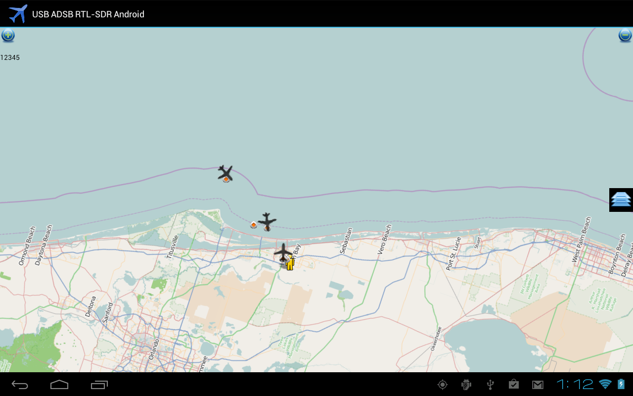 ADS-B on USB SDR RTL截图15