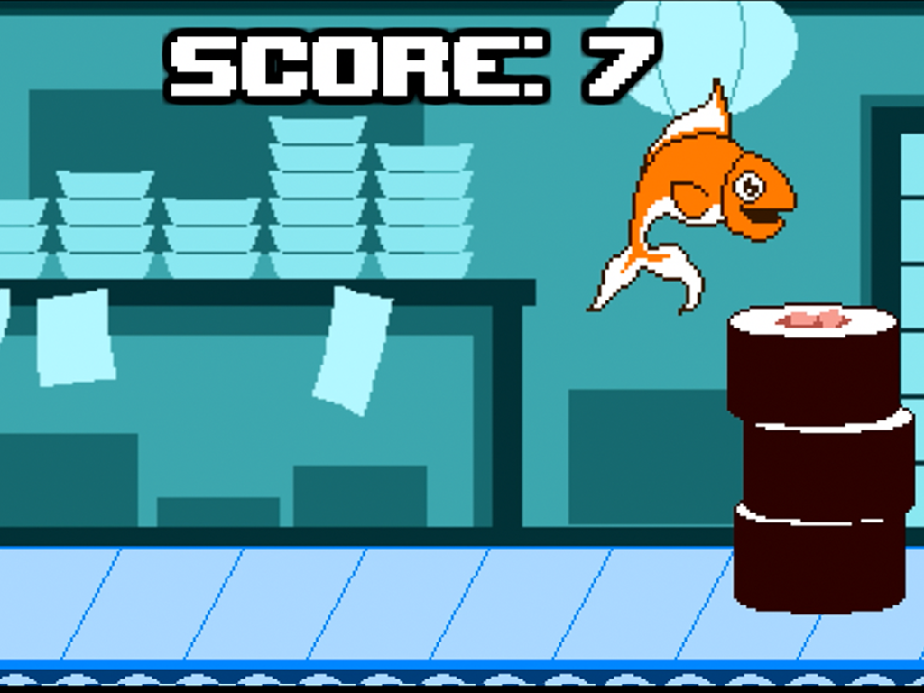 Slippy Fish - Jumping Game截图3