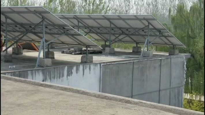 屋顶光伏固定用光伏墩好还是打桩好 钢结构蹦极设计 第1张 屋顶光伏固定用光伏墩好还是打桩好 钢结构蹦极设计 第1张