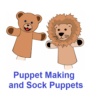 puppet making and sock puppets