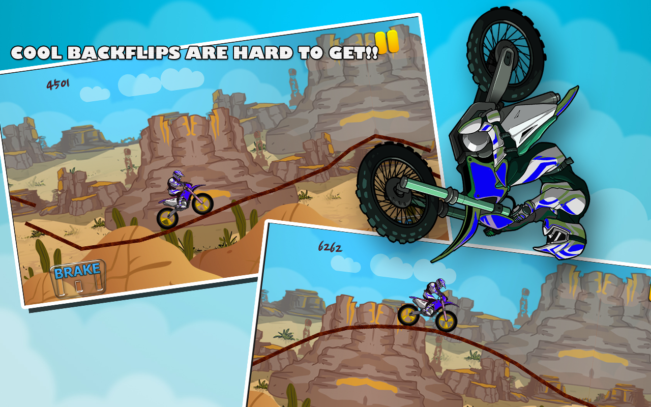 Speedy BMX Bike : Hill Race截图3