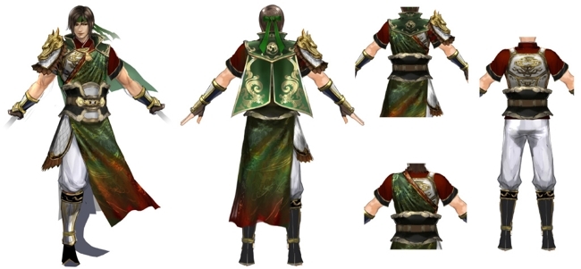 《真三国无双8》关兴人设图公布 关羽虎子雄姿英发