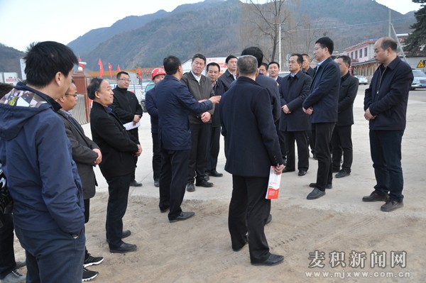 王军深入麦积区调研督查交通重点项目