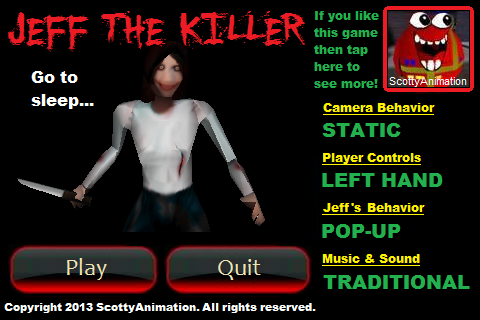 Slender Man: Jeff The Killer截图1