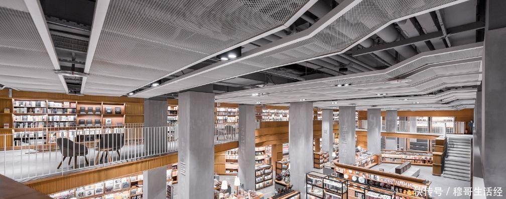 图书馆设计运用有机几何元素和循环概念来创造