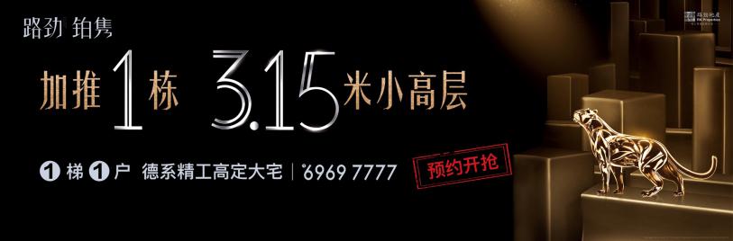 路劲铂隽:一城仰止 3月精装热销封冠