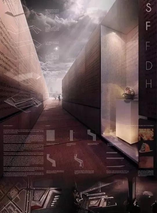 园林景观建筑设计图纸排版、图纸布局-附设设eps方案规格图线条排版图片