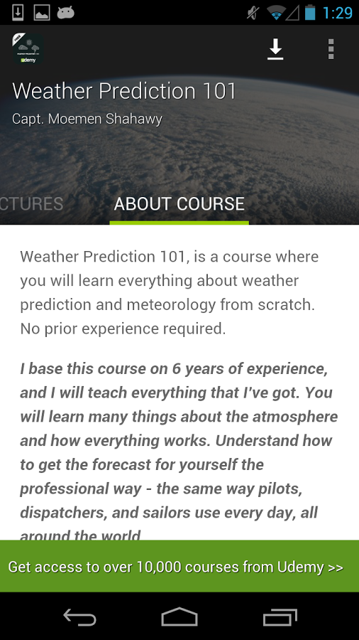 Weather Predictions Course截图14