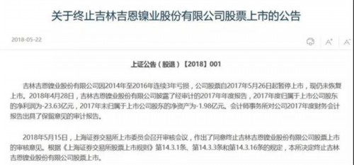 10万散户无眠!2公司遭退市,130亿市值开启跌停模式?踩雷机构亏大