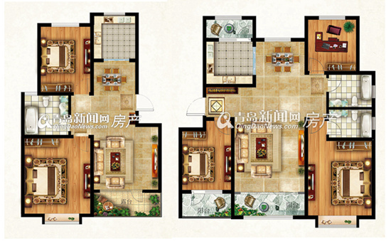 鑫江水青花都80-131㎡多层团购97折 高层准现房即将清盘