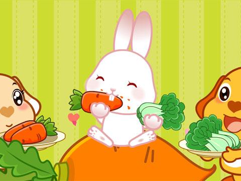 兔子可以同时吃胡萝卜和苜蓿草么?