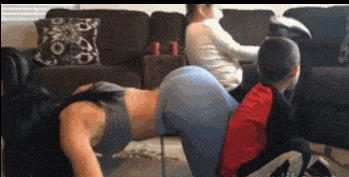 6妹子健身带娃两不误