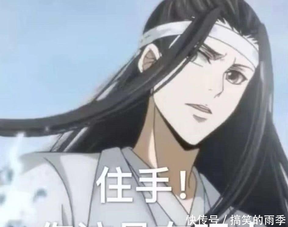 魔道表情:魔道众人表情,凝视夷陵老祖的来自别人饭搞笑喂祖师包图片