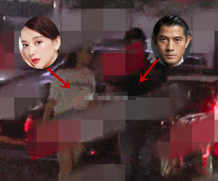 郭富城飞上海约会娇妻方媛,女方深夜戴墨镜,网