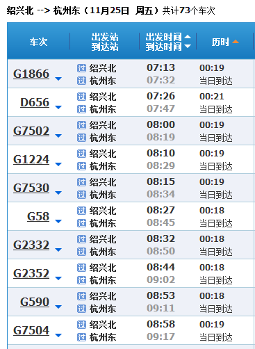 从绍兴北站到杭州东站高铁下车怎么转车到杭州