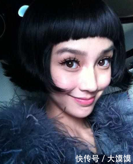 女神赵丽颖、Angelababy留同款波波头,罕见撞