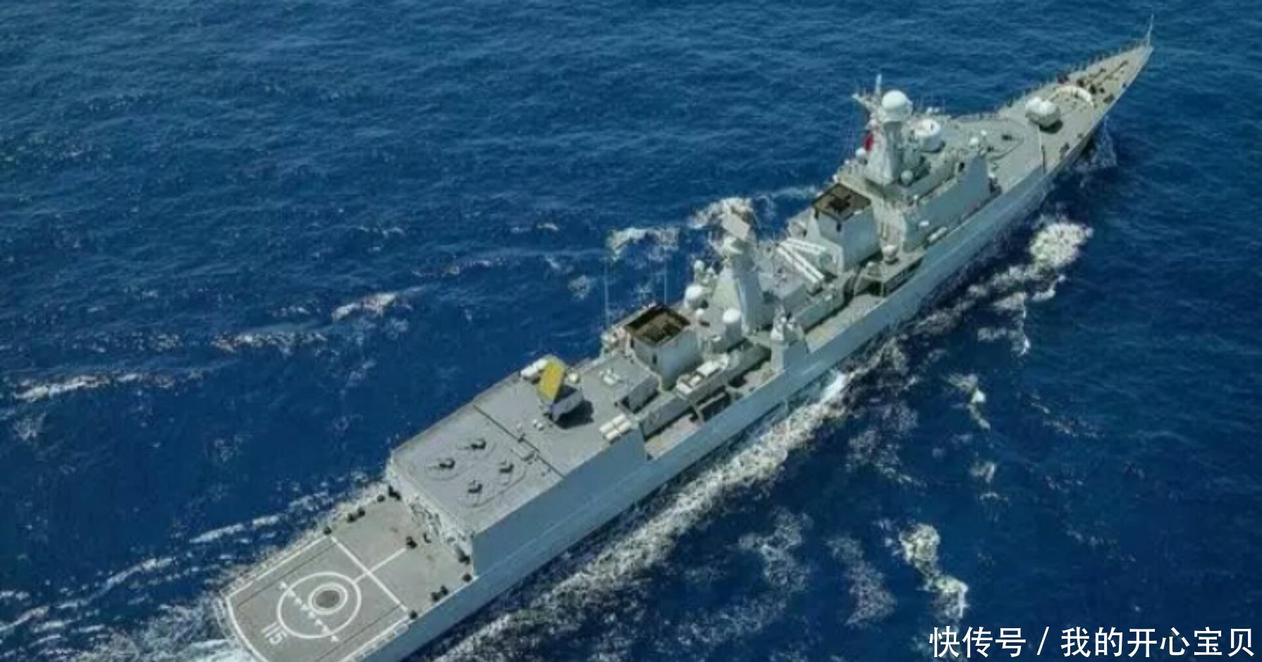 中国驱逐舰跻身世界一流,只用了十五年时间就