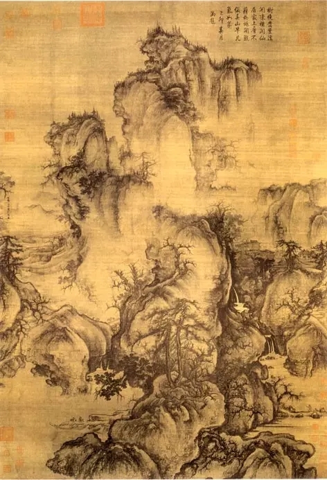 古代山水画藏款技巧 t0155c0fc211b8b7d95.jpg?size=472x693